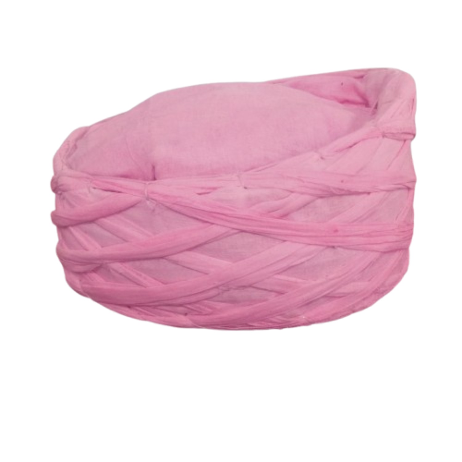 Traditional Pink and Gold Munim Pagri, Decorative Turban