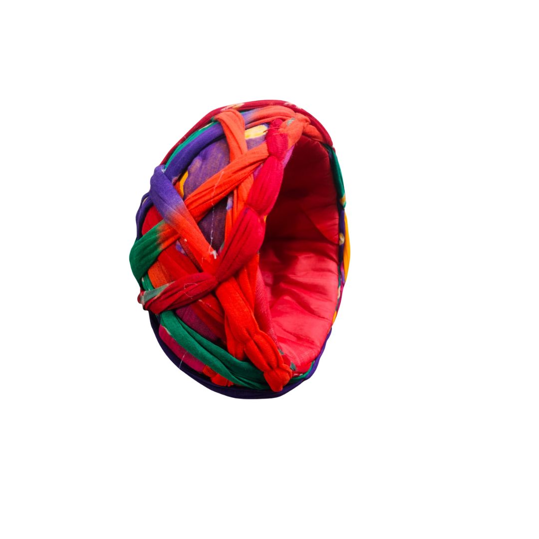 DEHATIBAZAR | Traditional Multicoloured Pagdi, Fenta | Woven Design Turban