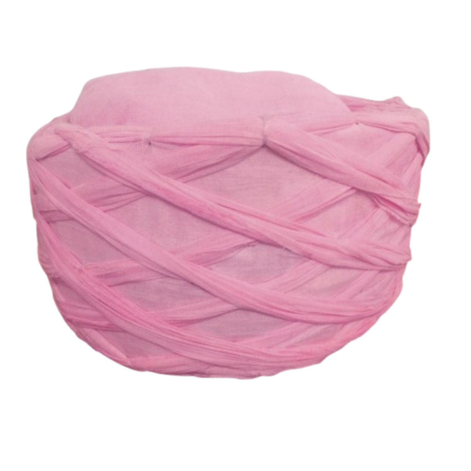 Traditional Pink and Gold Munim Pagri, Decorative Turban