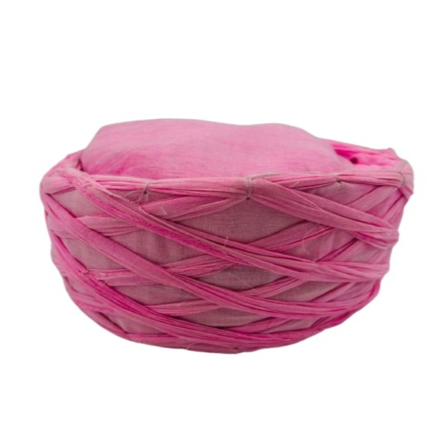 Traditional Pink and Gold Munim Pagri, Decorative Turban